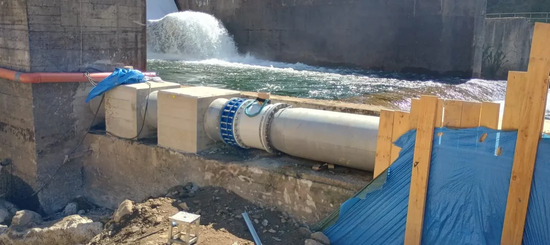 11PROYECTO D’AUA: INSTALACIÓN DE UN CAUDALÍMETRO PARA MEDIR EL CAUDAL ECOLÓGICO DE LA PRESA DE RIOSECO